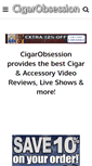 Mobile Screenshot of cigarobsession.com